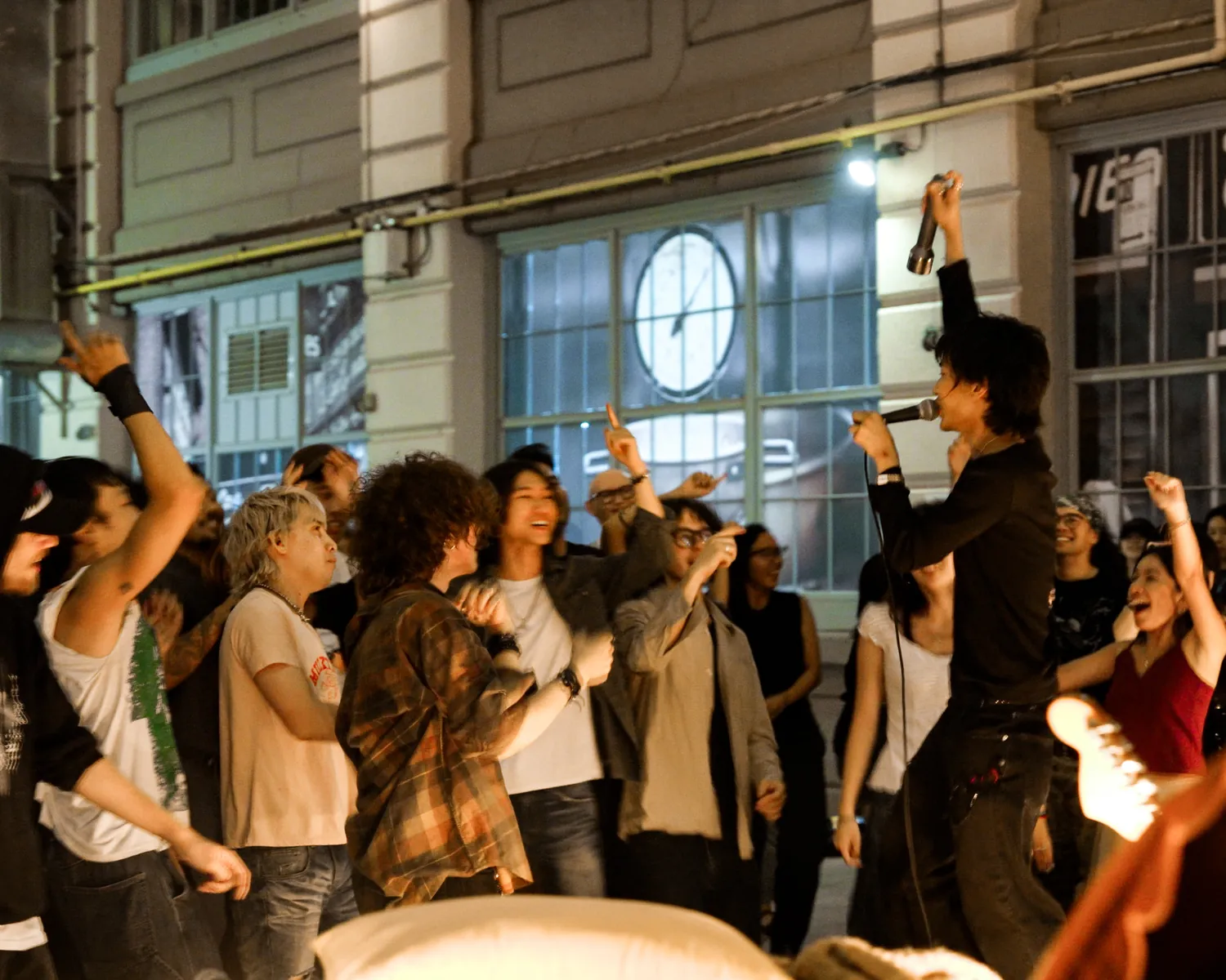 Night performance and crowd energy at Vol. 1